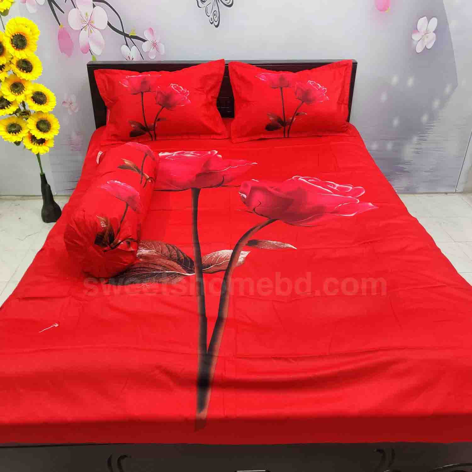 প্যানেল কটনের চাদর (কোল কভার সহ)